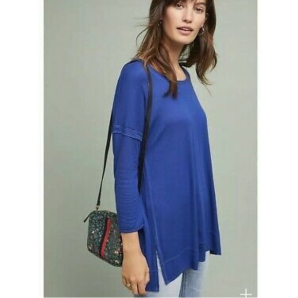 Anthropologie Willamette Deep Red Tunic - Picture 2 of 7